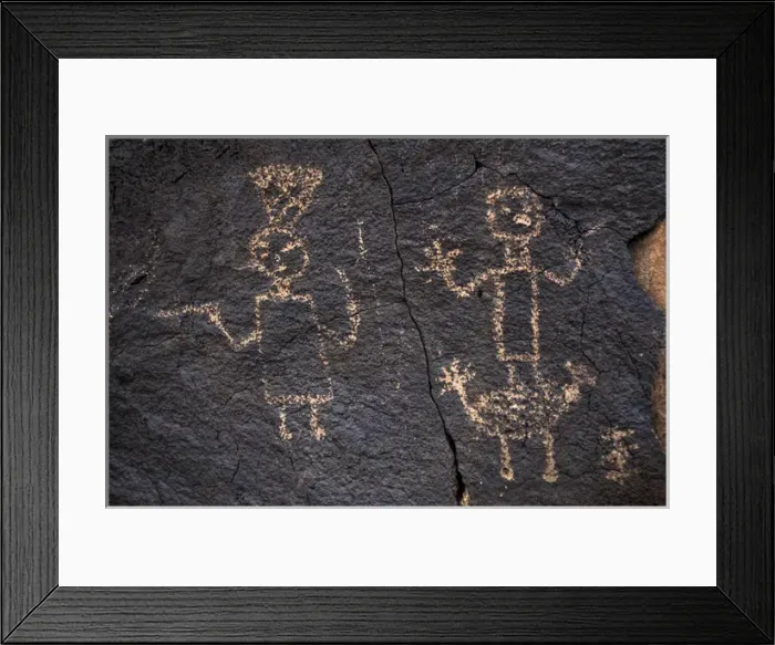 Framed Print : Petroglyph National Monument. Petroglyphs. New Mexico. USA Framed Print : Petroglyph National Monument. Petroglyphs. New Mexico. USA