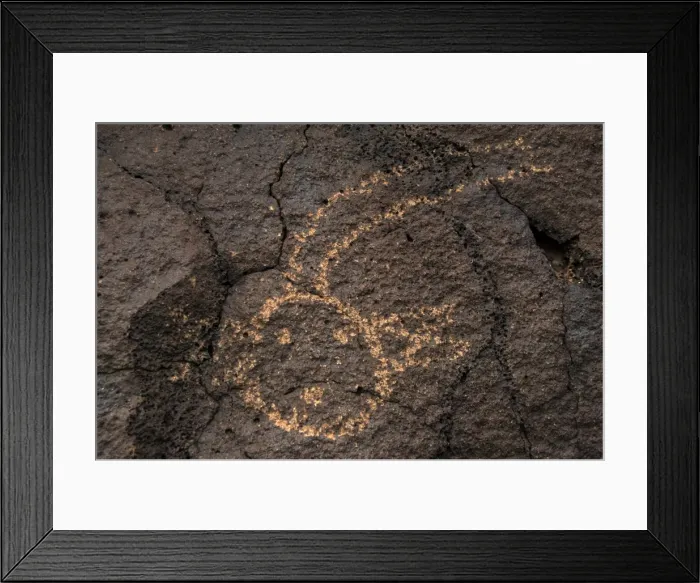 Framed Print : Petroglyph National Monument. Petroglyphs. New Mexico. USA Framed Print : Petroglyph National Monument. Petroglyphs. New Mexico. USA