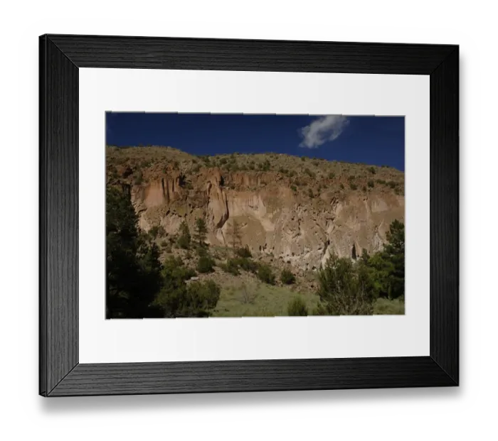 Framed Print : USA. Near Los Alamos. New Mexico. Bandelier National Monumen Framed Print : USA. Near Los Alamos. New Mexico. Bandelier National Monumen