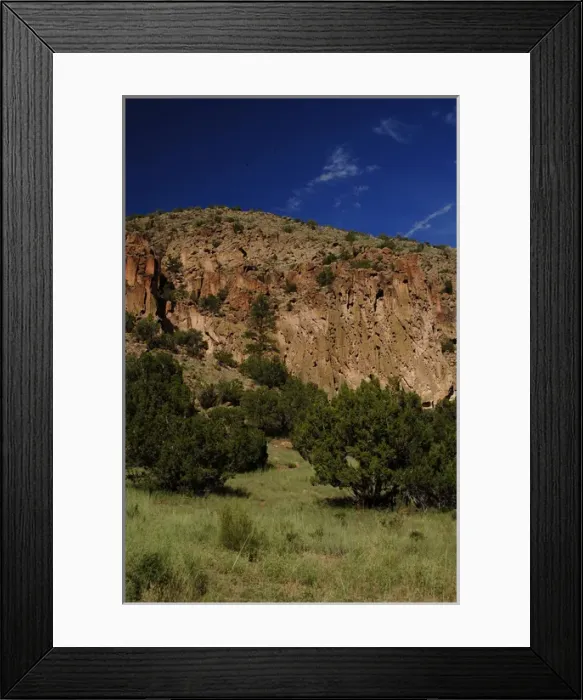 Framed Print : USA. Near Los Alamos. New Mexico. Bandelier National Monumen Framed Print : USA. Near Los Alamos. New Mexico. Bandelier National Monumen