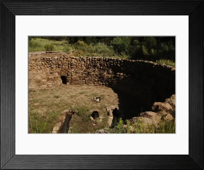 Framed Print : USA. Near Los Alamos. New Mexico. Bandelier National Monumen Framed Print : USA. Near Los Alamos. New Mexico. Bandelier National Monumen