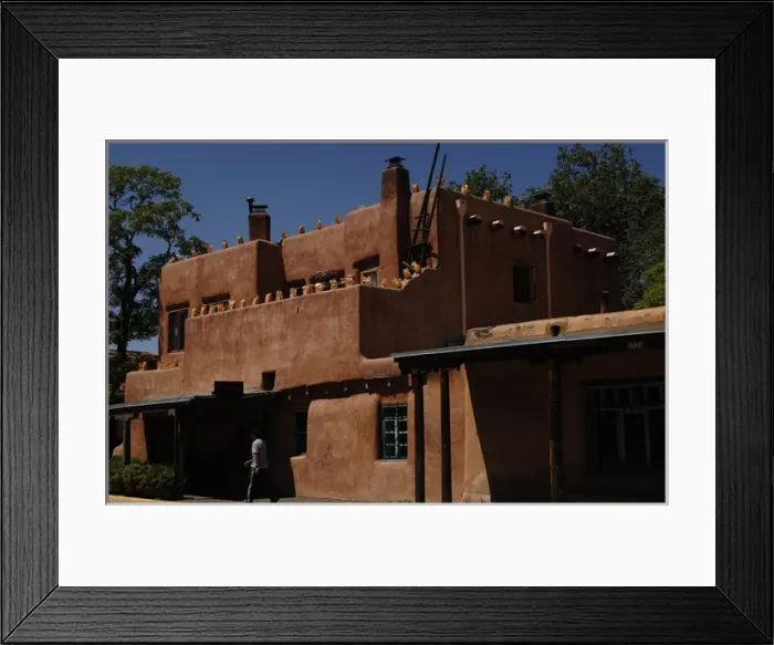 Framed Print : United States. Santa Fe. House of adobe Framed Print : United States. Santa Fe. House of adobe