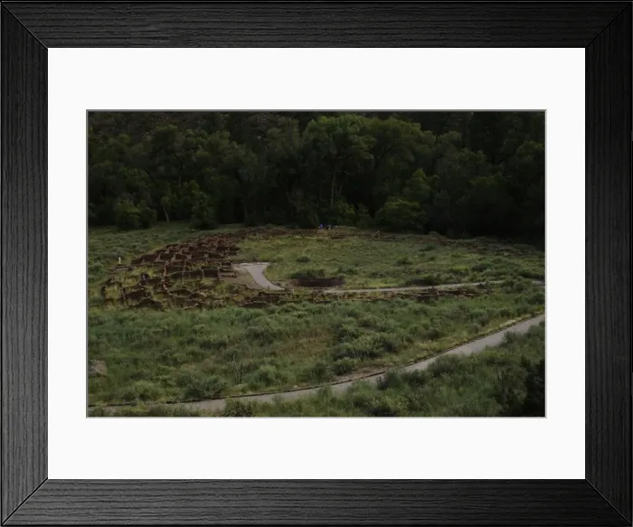 Framed Print : United States. Bandelier National Monument. Tyuonyi. Pueblo Framed Print : United States. Bandelier National Monument. Tyuonyi. Pueblo