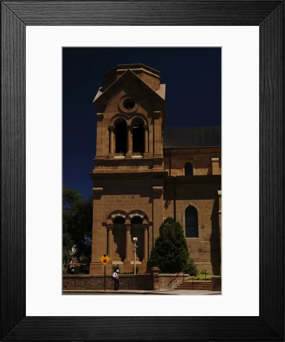 Framed Print : United States. Santa Fe. Cathedral of Saint Francis of Assis Framed Print : United States. Santa Fe. Cathedral of Saint Francis of Assis