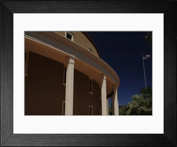 Framed Print : New Mexico State Capitol. 20th century. Santa Fe. United Sta Framed Print : New Mexico State Capitol. 20th century. Santa Fe. United Sta