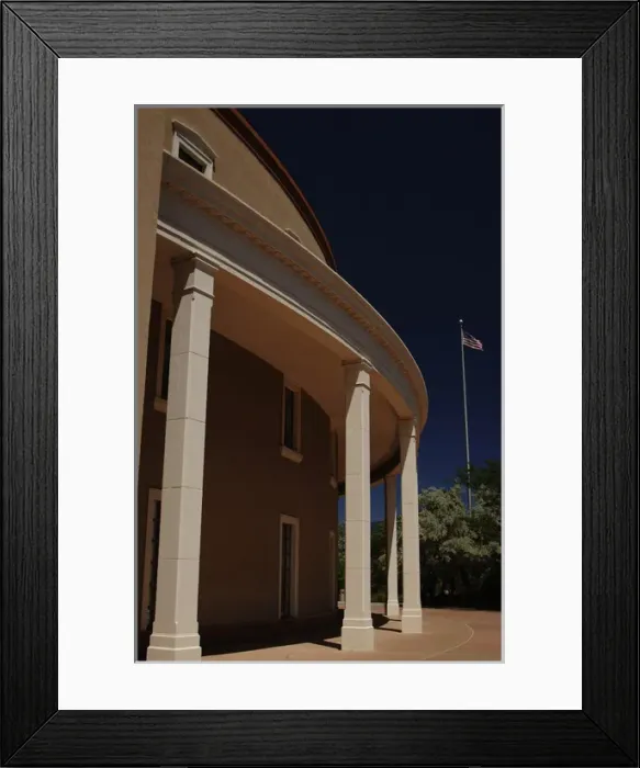 Framed Print : New Mexico State Capitol. 20th century. Santa Fe. United Sta Framed Print : New Mexico State Capitol. 20th century. Santa Fe. United Sta