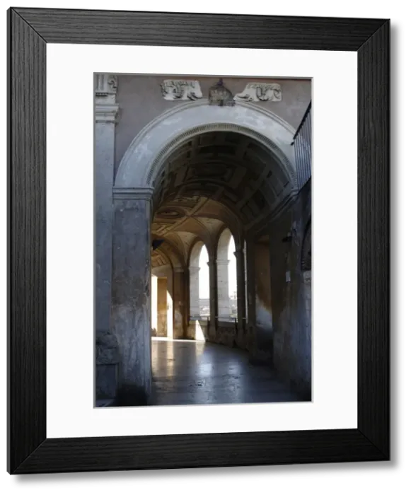 Framed Print : Mausoleum of emperor Hadrian or Castle Sant Angelo. Rome Framed Print : Mausoleum of emperor Hadrian or Castle Sant Angelo. Rome