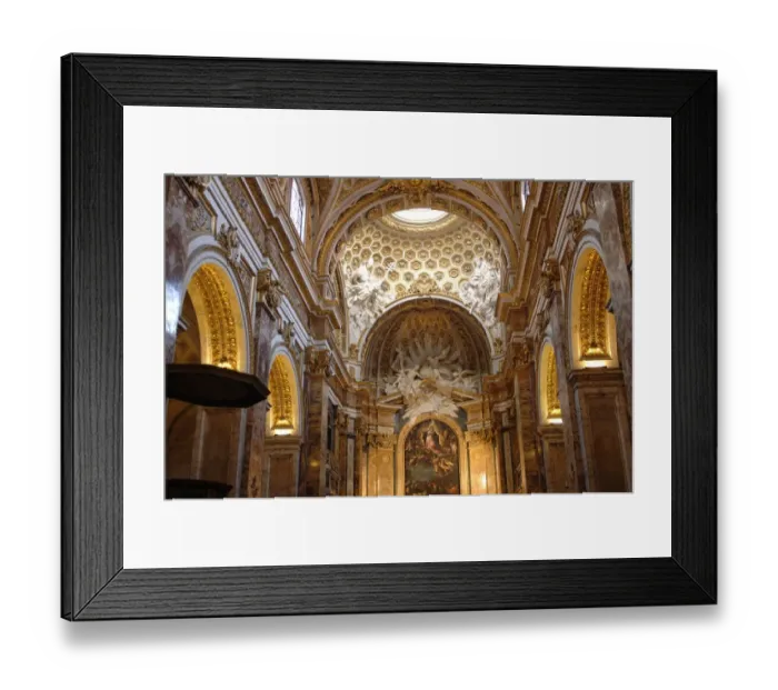 Framed Print : Italy. Rome. Church of St Louis of the French. Interior Framed Print : Italy. Rome. Church of St Louis of the French. Interior