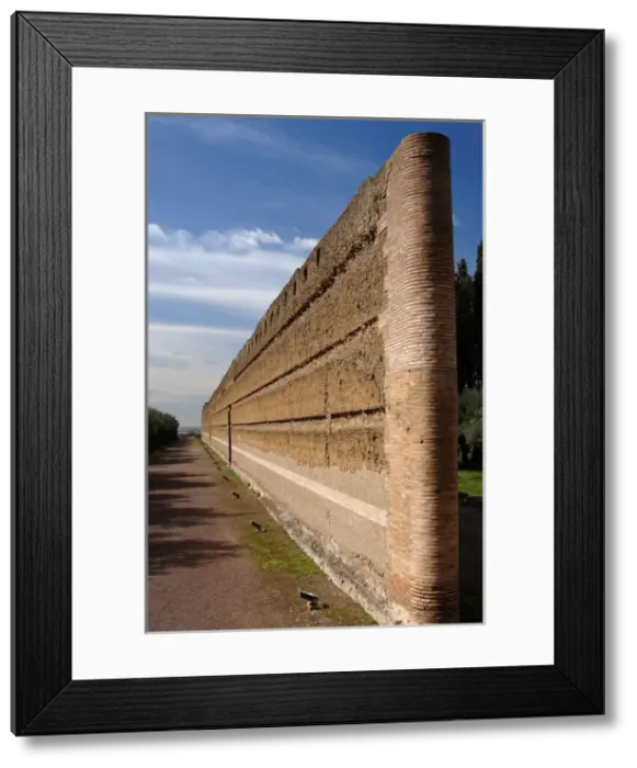 Framed Print : Hadrians Villa. Pecile. 2nd century. Italy Framed Print : Hadrians Villa. Pecile. 2nd century. Italy