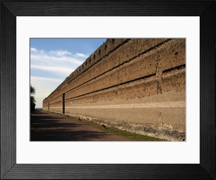 Framed Print : Hadrians Villa. Pecile. 2nd century. Italy Framed Print : Hadrians Villa. Pecile. 2nd century. Italy