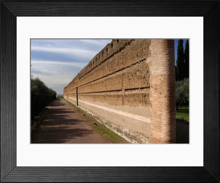 Framed Print : Hadrians Villa. Pecile. 2nd century. Italy Framed Print : Hadrians Villa. Pecile. 2nd century. Italy