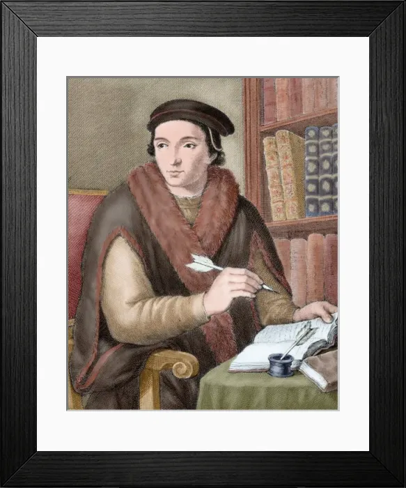 Framed Print : Juan Luis Vives (1493-1540). Valencian scholar and humanist Framed Print : Juan Luis Vives (1493-1540). Valencian scholar and humanist