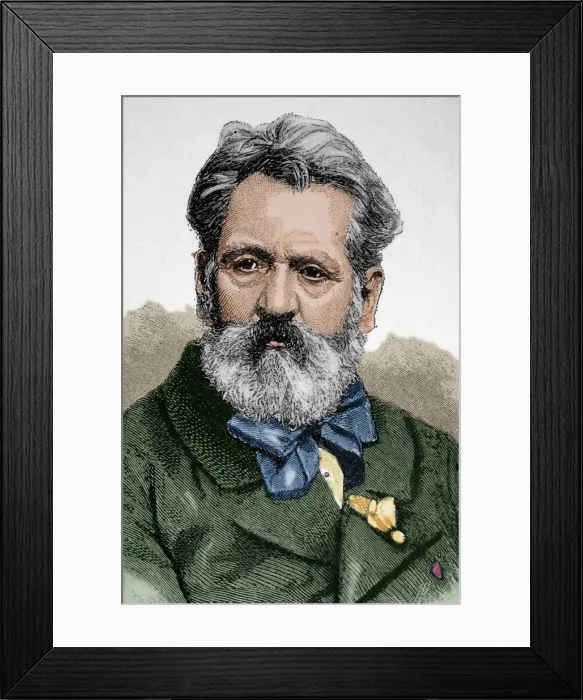 Framed Print : Rudolf von Alt (1812-1905). Colored engraving Framed Print : Rudolf von Alt (1812-1905). Colored engraving