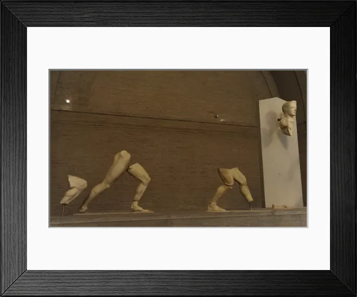 Framed Print : East Pediments Group of the Temple of Aegina. Ca. 490 BC. D Framed Print : East Pediments Group of the Temple of Aegina. Ca. 490 BC. D
