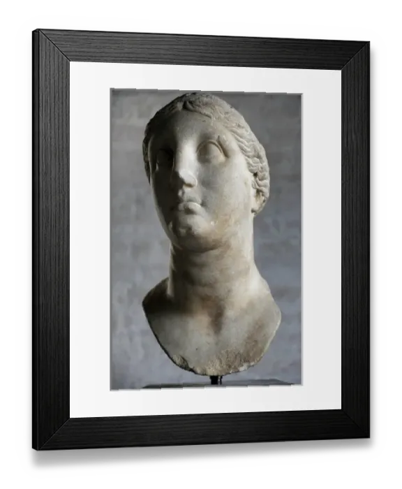 Framed Print : Bust of Berenice II (ca. 269-221 BC) Framed Print : Bust of Berenice II (ca. 269-221 BC)