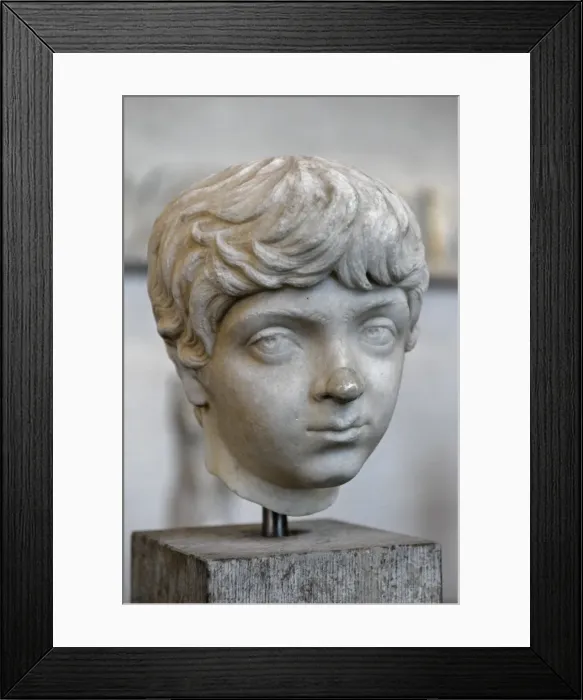 Framed Print : Geta (189-211 AD) son of Septimus Severus Framed Print : Geta (189-211 AD) son of Septimus Severus