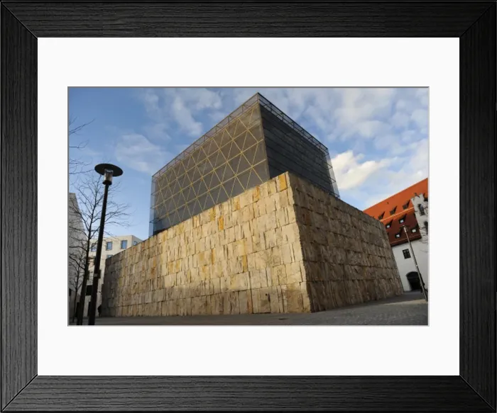 Framed Print : Germany. The Jewish Museum Munich. Outside Framed Print : Germany. The Jewish Museum Munich. Outside