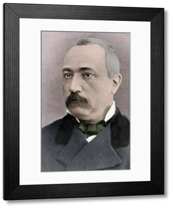Framed Print : Damaso Calvet de Budalla?o?s (1836-1891). Portrait. Color Framed Print : Damaso Calvet de Budalla?o?s (1836-1891). Portrait. Color