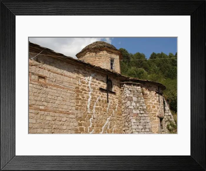 Framed Print : Republic of Albania. Monastery of Saint John the Baptist. 17 Framed Print : Republic of Albania. Monastery of Saint John the Baptist. 17