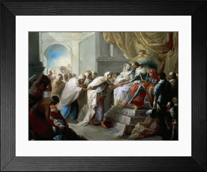 Framed Print : Vicente Lopez (1772-1850). Spanish painter. The Catholic Kin Framed Print : Vicente Lopez (1772-1850). Spanish painter. The Catholic Kin