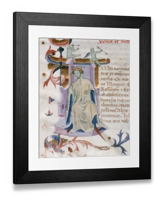 Framed Print : Peter IV of Aragon, the Ceremonious (1319-1387). Portrait in Framed Print : Peter IV of Aragon, the Ceremonious (1319-1387). Portrait in