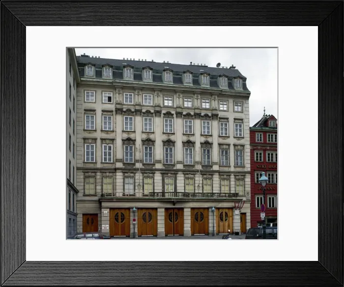 Framed Print : Markleinische House, 1727, by Hildebrandt. Vienna Framed Print : Markleinische House, 1727, by Hildebrandt. Vienna