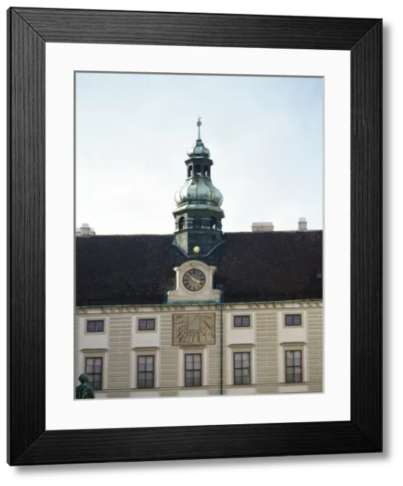 Framed Print : Clock tower. Amalienburg. Hofburg Palace. Vienna Framed Print : Clock tower. Amalienburg. Hofburg Palace. Vienna