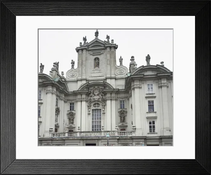 Framed Print : Austria. Vienna. Kirche Am Hof. Facade. 17th century Framed Print : Austria. Vienna. Kirche Am Hof. Facade. 17th century