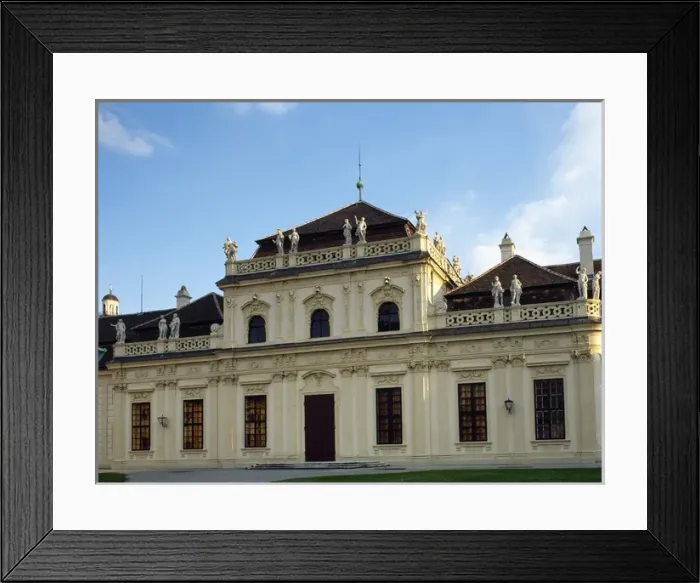 Framed Print : Austria. Vienna. Belvedere. Lower Belvedere. 1714-1716. By H