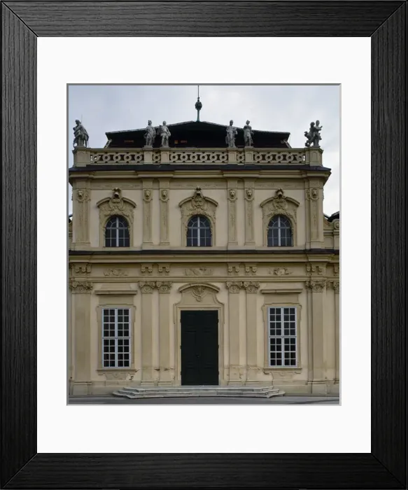 Framed Print : Austria. Vienna. Belvedere. Lower Belvedere. 1714-1716. By H Framed Print : Austria. Vienna. Belvedere. Lower Belvedere. 1714-1716. By H