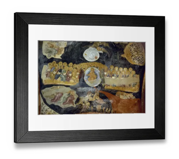 Framed Print : Church of the Holy Saviour in Chora. Fresco at the Pareccles Framed Print : Church of the Holy Saviour in Chora. Fresco at the Pareccles