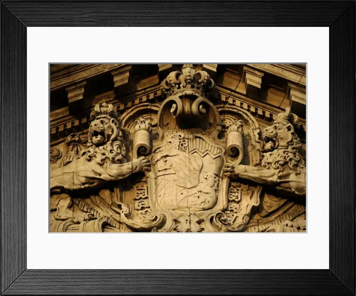 Framed Print : Germany. Munich. The Justizpalast Munich (Palace of Justice) Framed Print : Germany. Munich. The Justizpalast Munich (Palace of Justice)