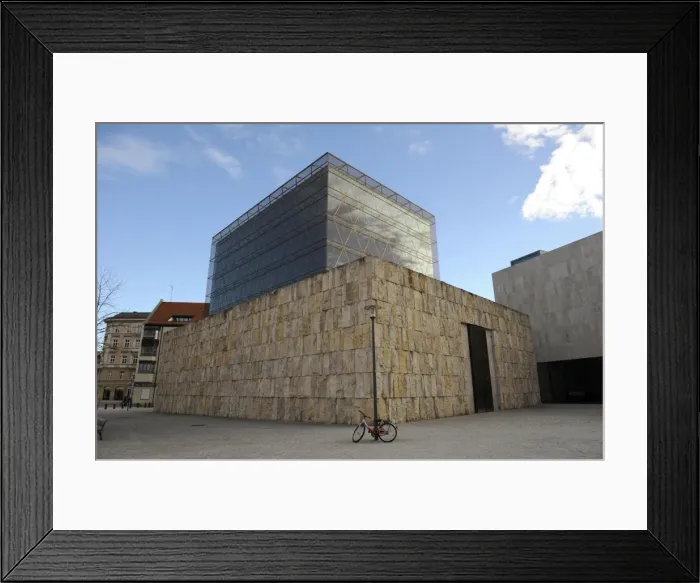 Framed Print : Germany. The Jewish Museum Munich. Outside Framed Print : Germany. The Jewish Museum Munich. Outside