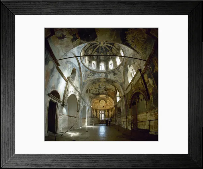 Framed Print : Church of the Holy Saviour in Chora. Parecclesion. Istanbul Framed Print : Church of the Holy Saviour in Chora. Parecclesion. Istanbul