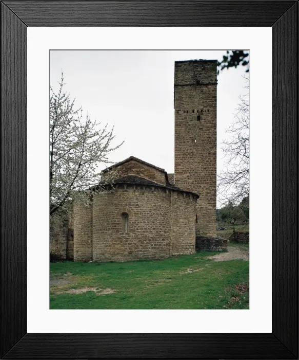 Framed Print : Church of Saint John the Baptist. Toledo de Lanata. Spain Framed Print : Church of Saint John the Baptist. Toledo de Lanata. Spain