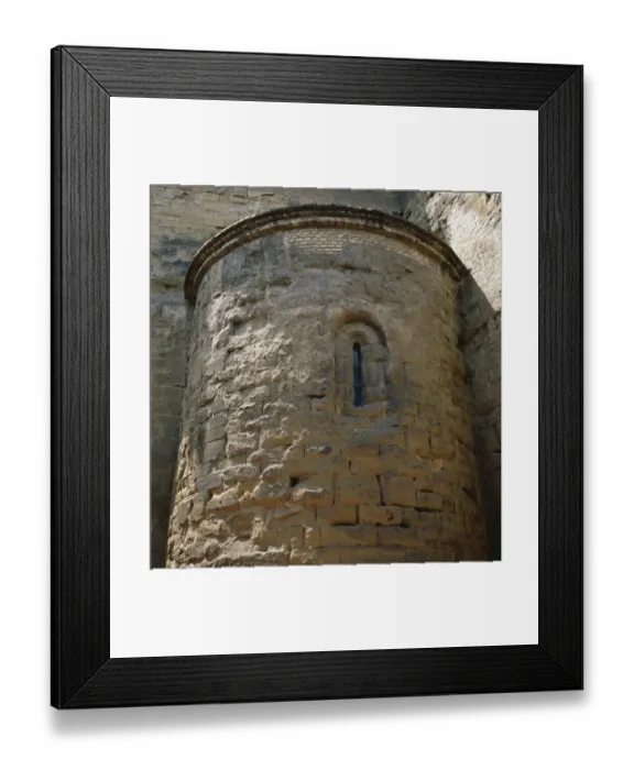 Framed Print : Spain. Monzon. Co-cathedral of Our Lady of Romeral. Detail Framed Print : Spain. Monzon. Co-cathedral of Our Lady of Romeral. Detail