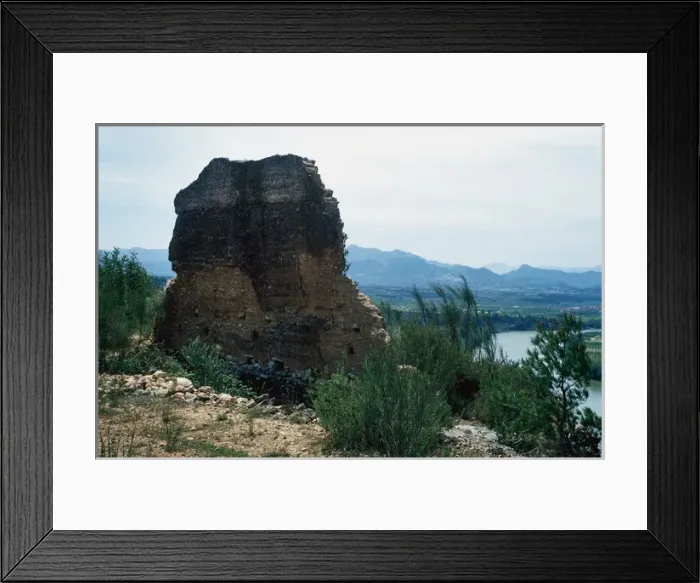 Framed Print : Spain. Iberian settlement of Castellet de Banyoles Framed Print : Spain. Iberian settlement of Castellet de Banyoles