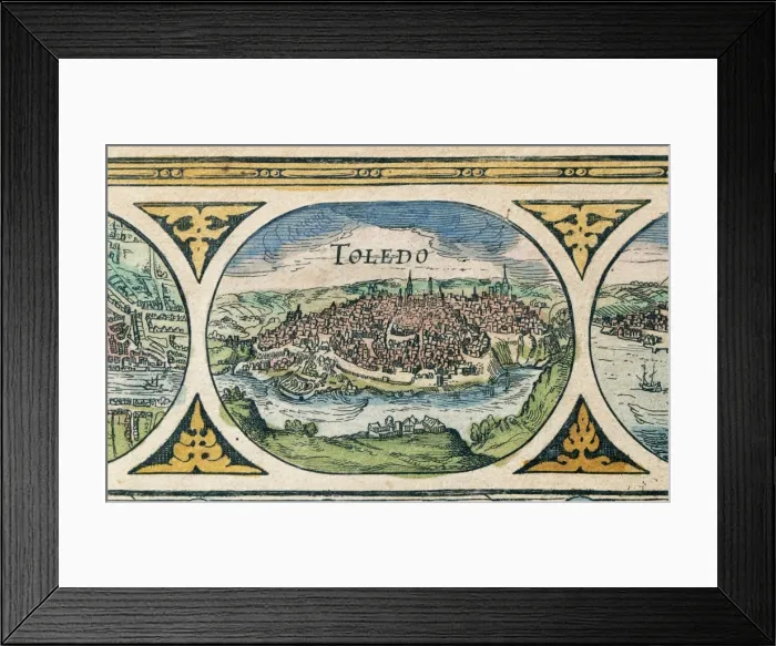 Framed Print : Toledo, Spain. Le Theatre du Monde. 17th century Framed Print : Toledo, Spain. Le Theatre du Monde. 17th century