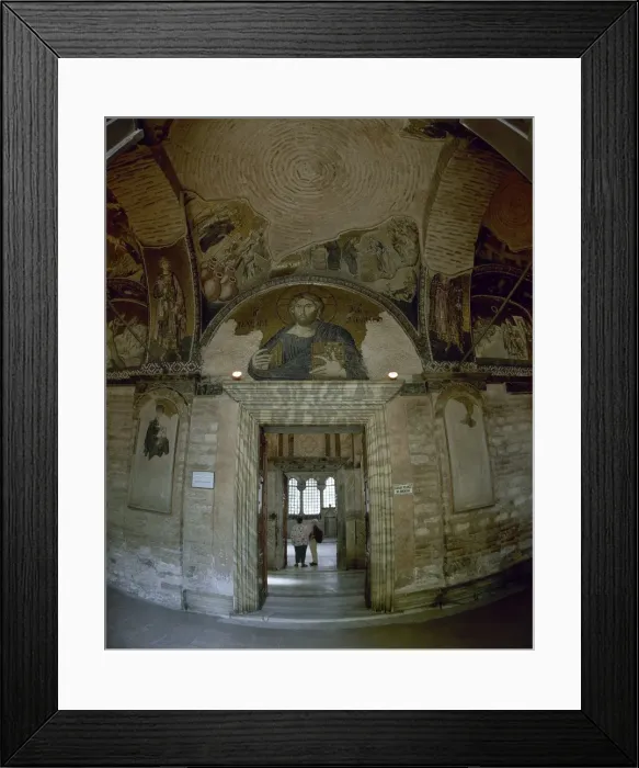 Framed Print : Church of the Holy Saviour in Chora. Interior. Istanbul Framed Print : Church of the Holy Saviour in Chora. Interior. Istanbul