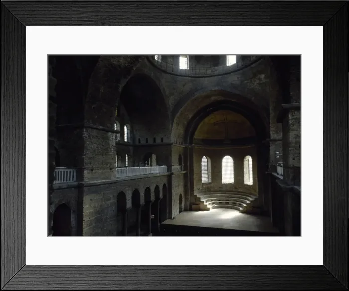 Framed Print : Hagia Irene. Interior. Istanbul