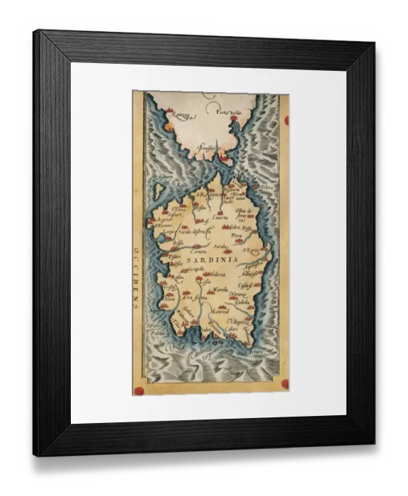 Framed Print : Theatrum Orbis Terrarum by Abraham Ortelius (1527-1598) Framed Print : Theatrum Orbis Terrarum by Abraham Ortelius (1527-1598)