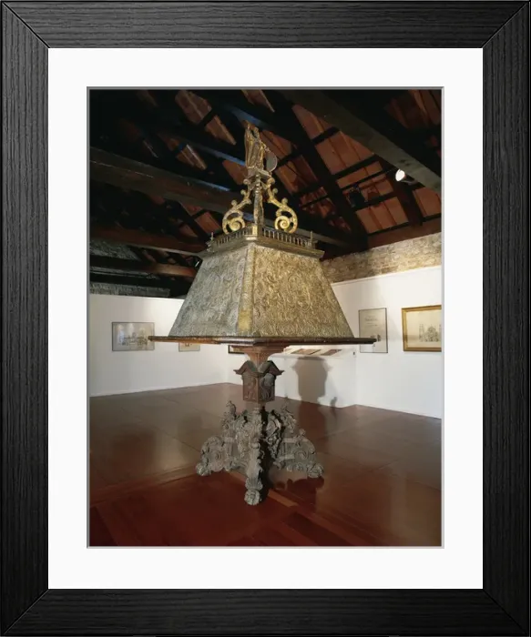 Framed Print : Lectern. 18th century. Spain Framed Print : Lectern. 18th century. Spain