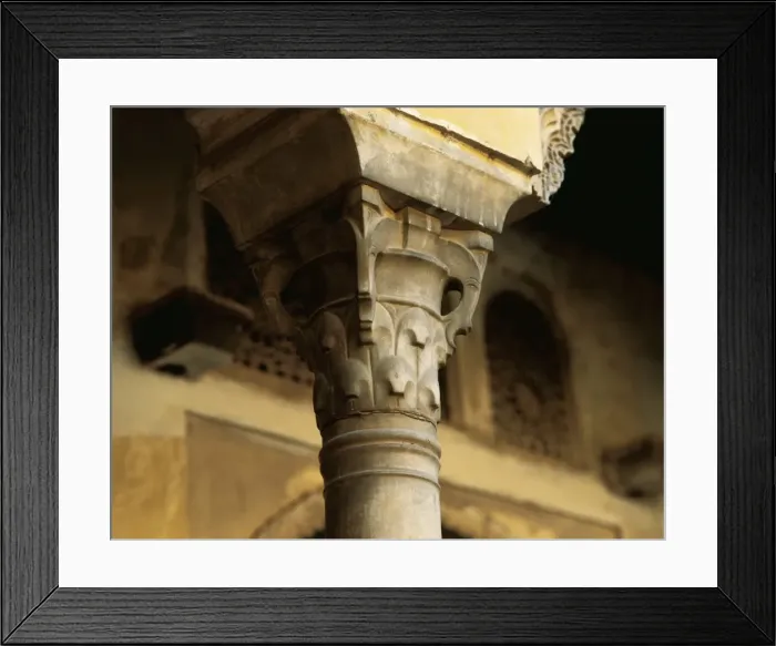 Framed Print : Capital. Palace of Infantes. Granada. Spain Framed Print : Capital. Palace of Infantes. Granada. Spain
