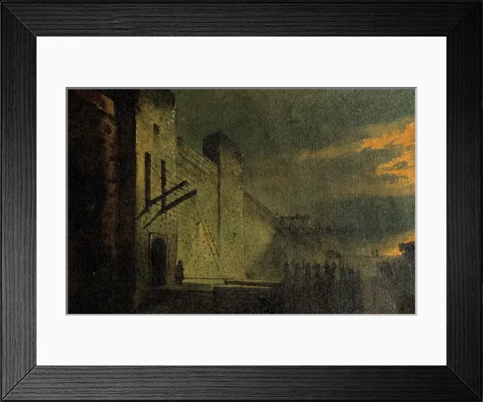 Framed Print : Spain. Barcelona. Gate of the walls. Drawing by G. Mosteyrin Framed Print : Spain. Barcelona. Gate of the walls. Drawing by G. Mosteyrin