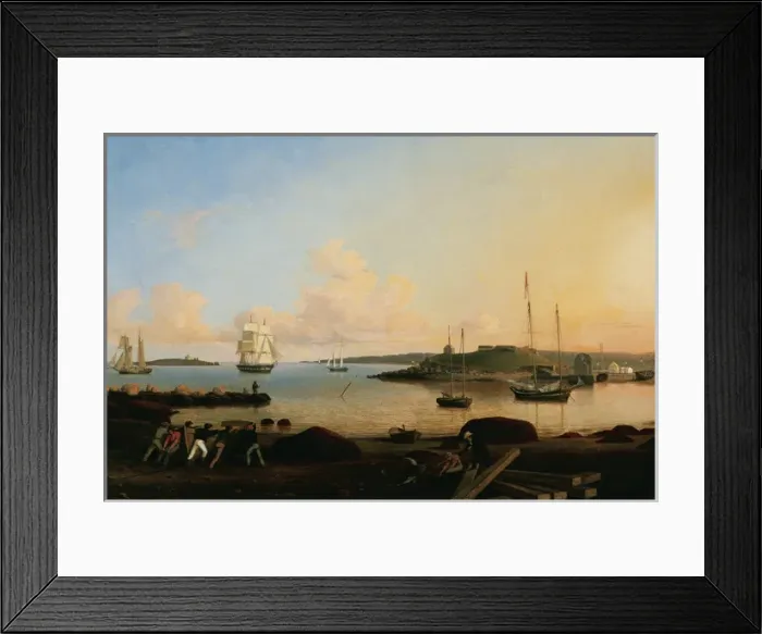 Framed Print : The Fort and Ten Pound Island. Gloucester, Massachussetts, 1 Framed Print : The Fort and Ten Pound Island. Gloucester, Massachussetts, 1