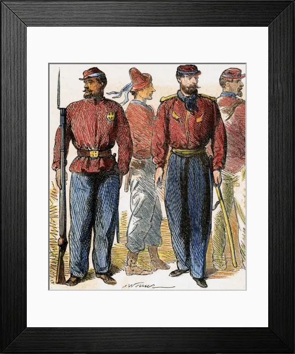 Framed Print : Italian Unification (1859-1924). Italian Volunteers known as Framed Print : Italian Unification (1859-1924). Italian Volunteers known as