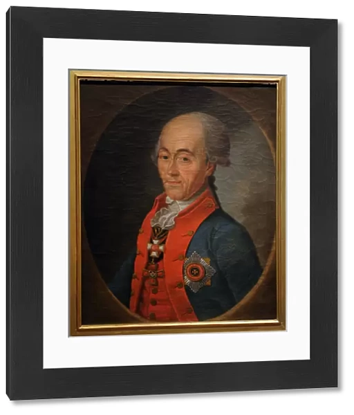 Von Johans Reks (died in 1795). Portrait by Friedrich Hartma