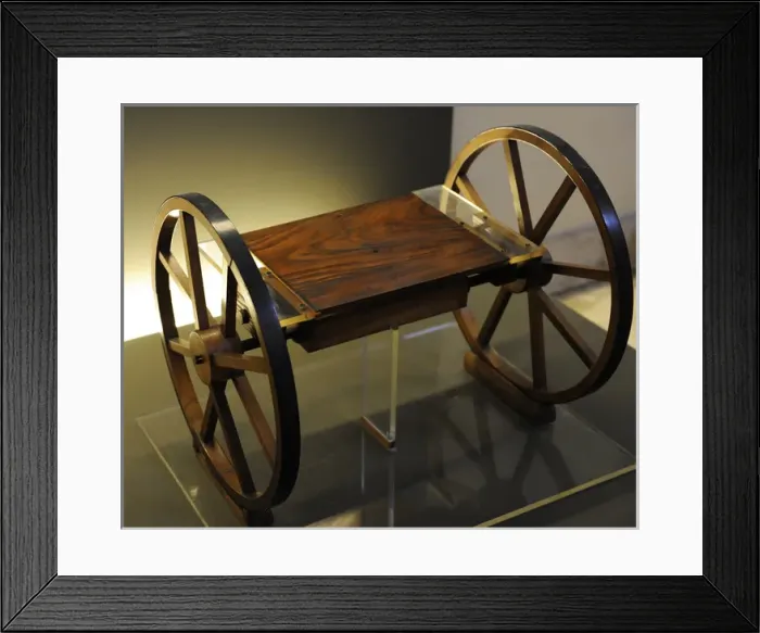 Framed Print : Leonardesque model. Wagon axle. Codex Atlanticus by Leonardo Framed Print : Leonardesque model. Wagon axle. Codex Atlanticus by Leonardo