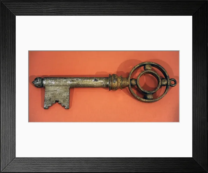 Framed Print : Old key. Museum of History and Navigation. Riga. Latvia Framed Print : Old key. Museum of History and Navigation. Riga. Latvia