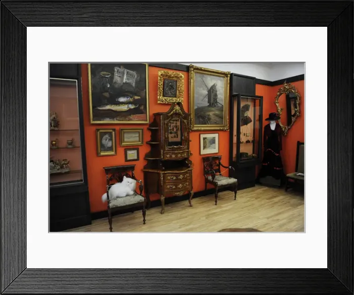 Framed Print : Cabinet of Marta Alberinga. Museum of History and Navigation Framed Print : Cabinet of Marta Alberinga. Museum of History and Navigation